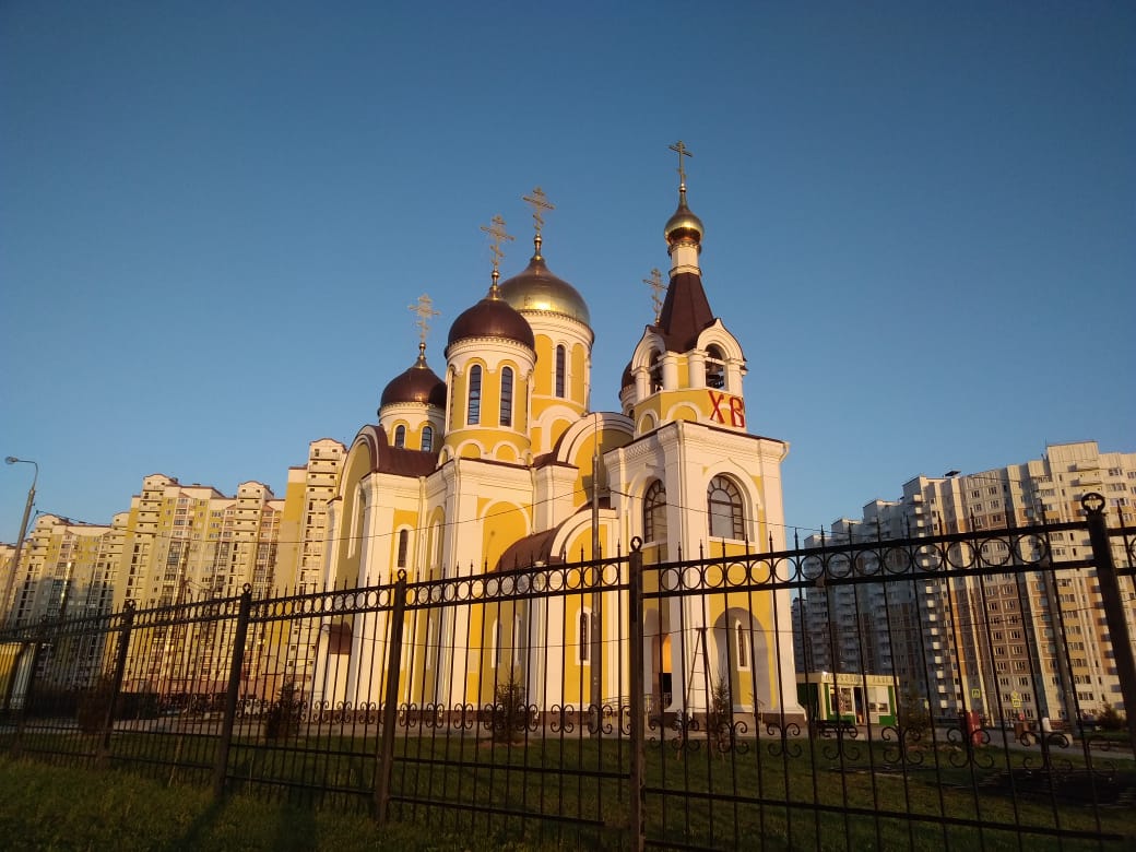 ХРАМ СВЯТОГО БЛАГОВЕРНОГО КНЯЗЯ АЛЕКСАНДРАН ЕВСКОГОВ ПЫХТИНО