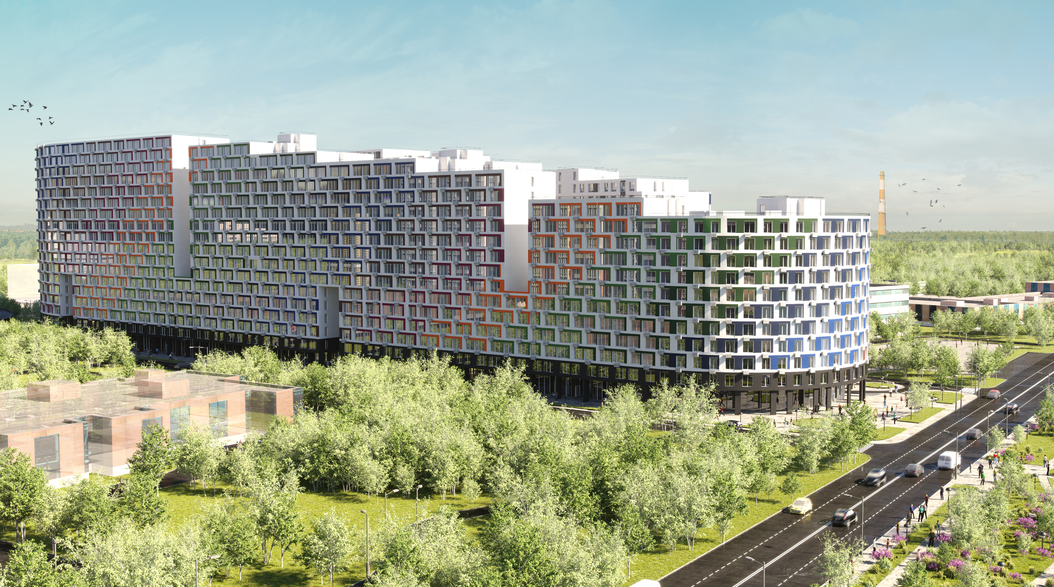 Жилой комплекс Парад Планет